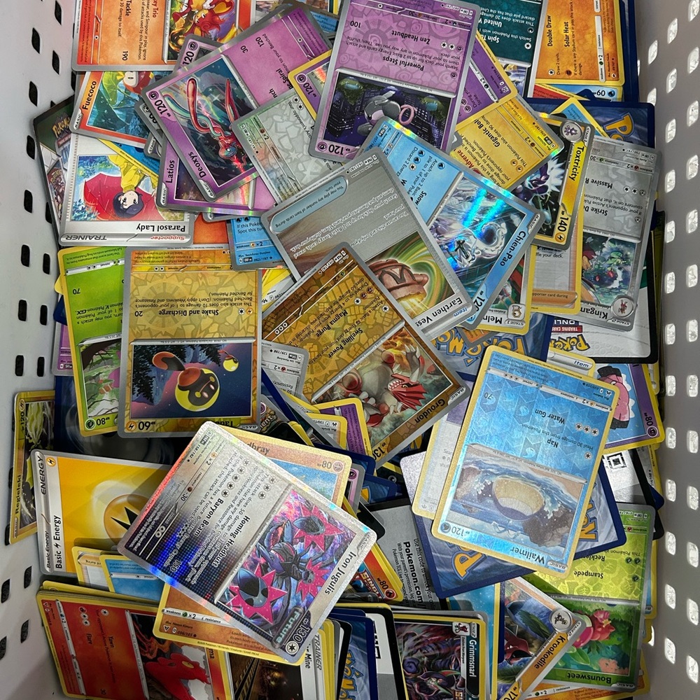 Assorted Pokémon Trading Cards - selling packs of 25 cards inc. a shiny